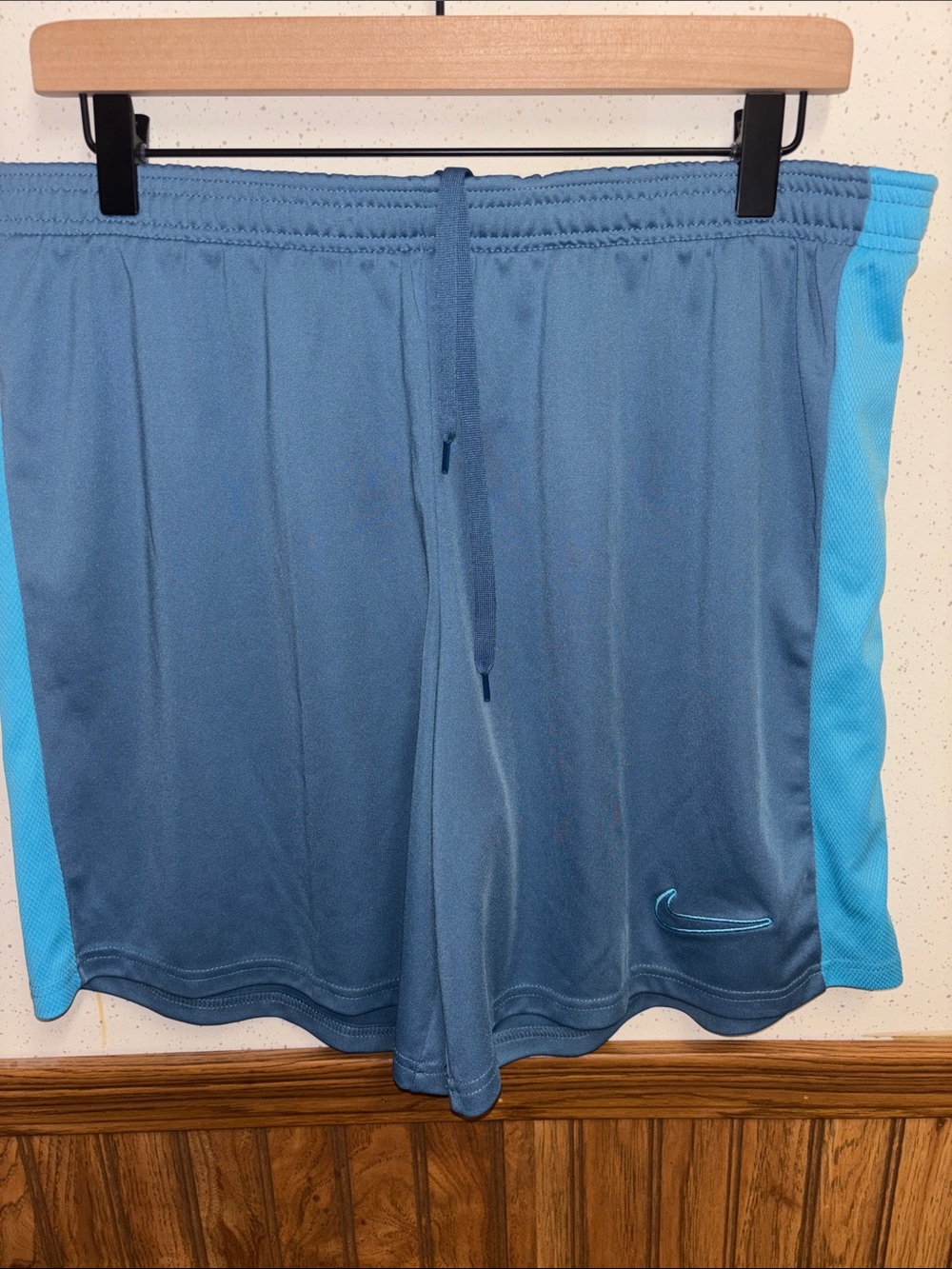 Nike Men's Two-Tone Blue Athletic Shorts